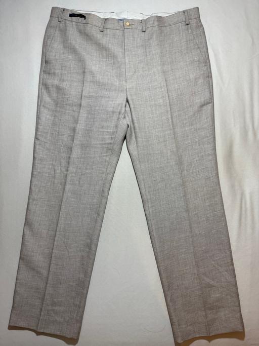 Buy & Sell West Yorkshire Kirklees - Photos for M&S Men’s Off-White Dress Pants Linen Blend