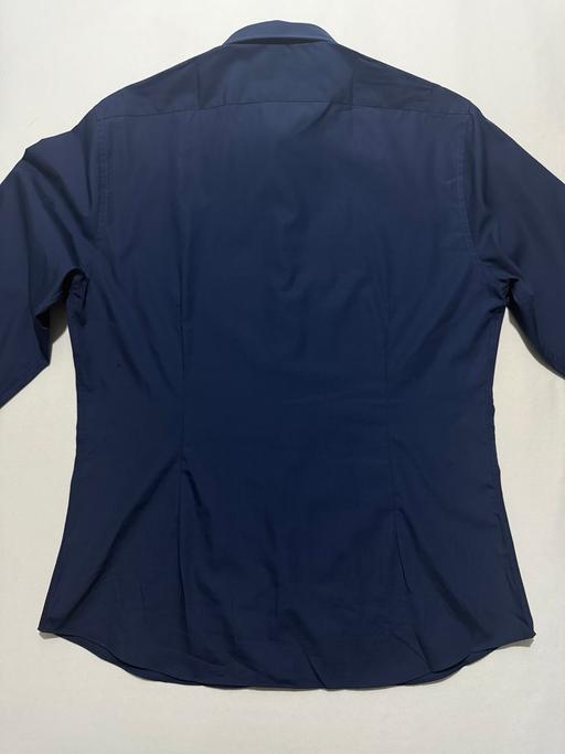 Buy & Sell West Yorkshire Kirklees - Photos for M&S Navy Slim Fit Shirt | Size Large |