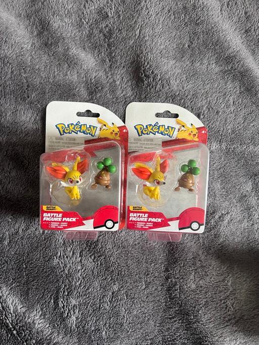 Buy & Sell West Midlands Birmingham - Photos for Pokemon Battle Figures: Fennekin and Bonsly