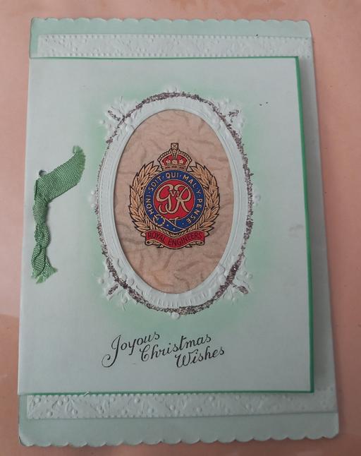 Buy & Sell Merseyside Saint Helens - Photos for ww2 royal engineers military Christmas card
