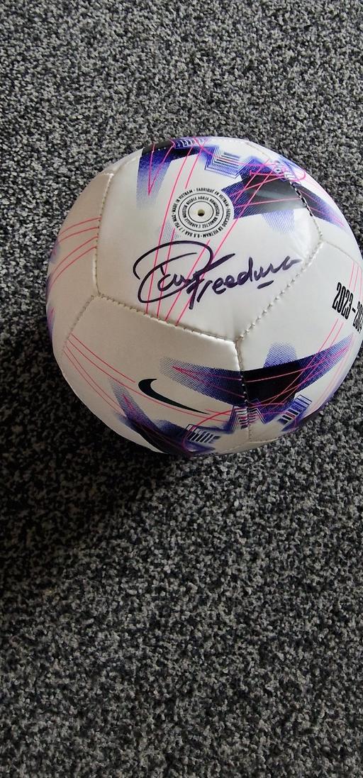Buy & Sell West Yorkshire Kirklees - Photos for 23/24 Premier league Nike mini ball signed