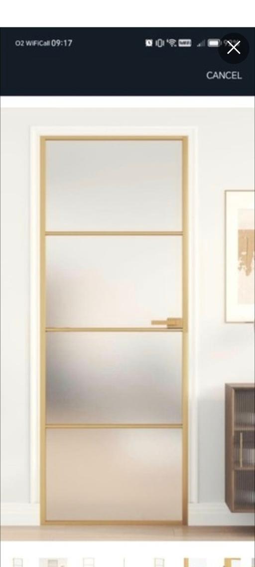 Buy & Sell South West London Tooting Bec - South West London - Photos for Golden Tempered Glass and Aluminium Door