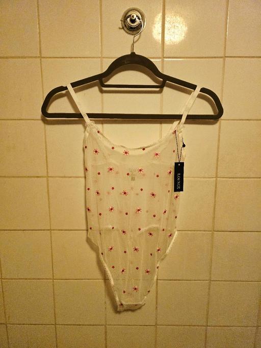 Buy & Sell South East London Greenwich - South East London - Photos for Lounge Sheer Floral Bodysuit Brand New