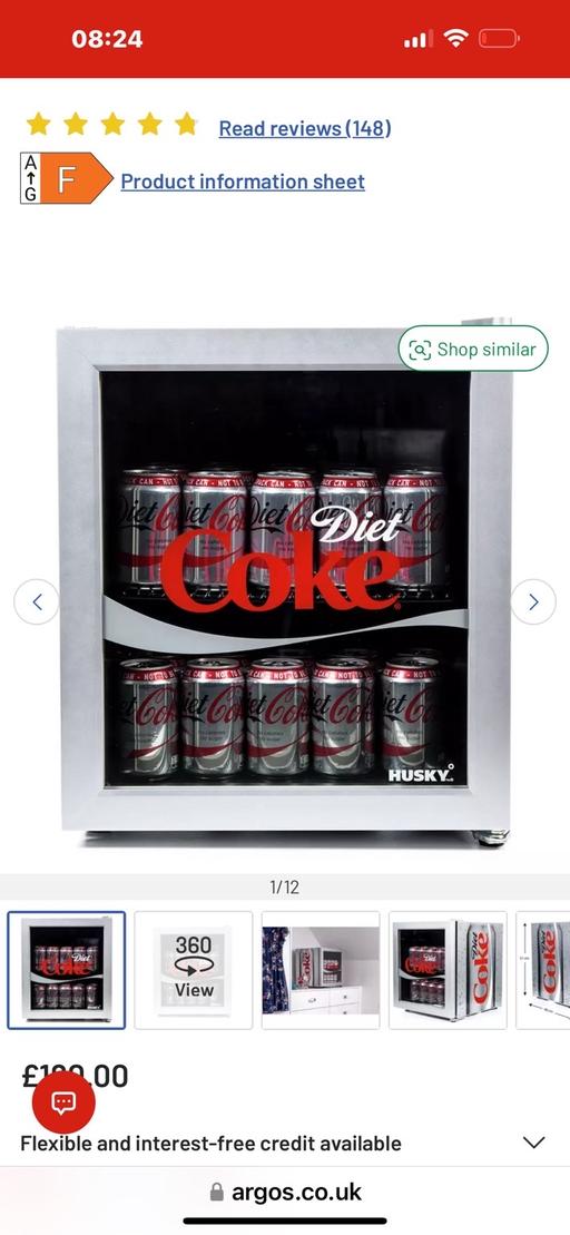 Buy & Sell South East London Thamesmead - South East London - Photos for Coke fridge like new