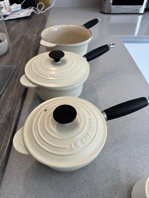 Buy & Sell West Midlands Dudley - Photos for Le Creuset pan set (3)