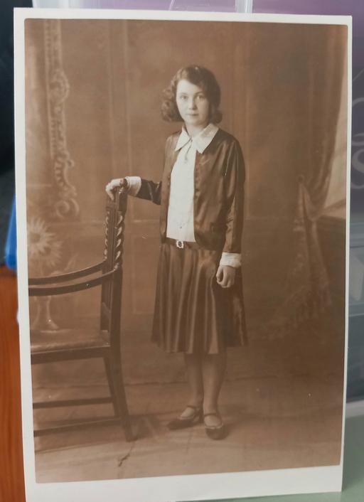 Buy & Sell Merseyside Saint Helens - Photos for 1930s lady and chair real photo postcard