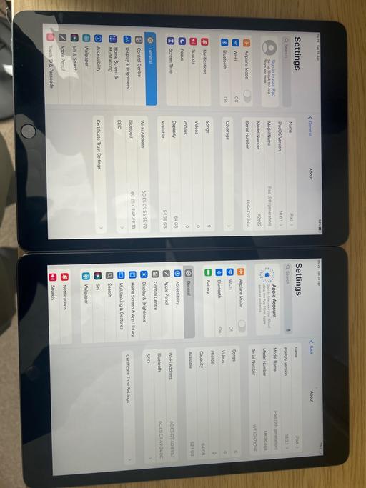 Buy & Sell West Midlands Walsall - Photos for iPad 9 generation (Quantity 2)