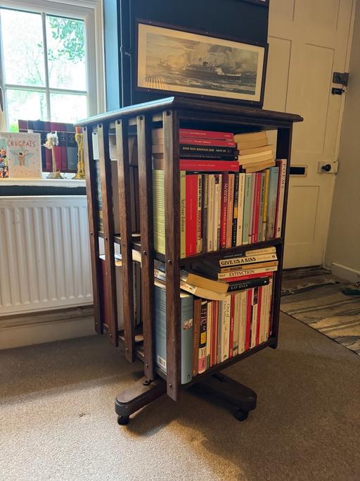 Buy & Sell Leicestershire Melton - Photos for Edwardian revolving bookcase
