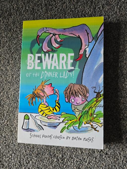Buy & Sell West Midlands Sandwell - Photos for BEWARE OF THE DINNER LADY Paperback book