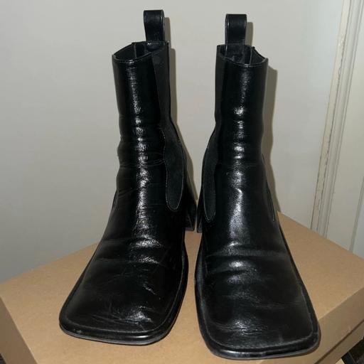 Buy & Sell Central London Warren Street - Central London - Photos for Jil Sander Leather Heal Boots