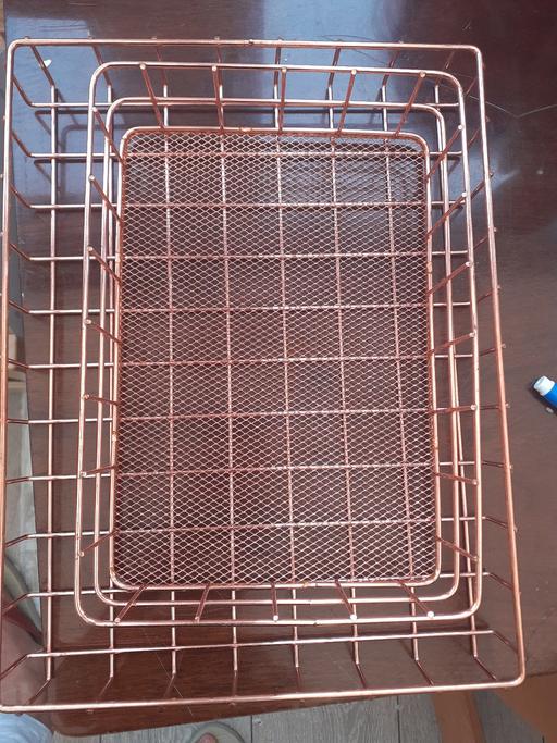 Buy & Sell South East London Elmstead - South East London - Photos for metal storage basket x2