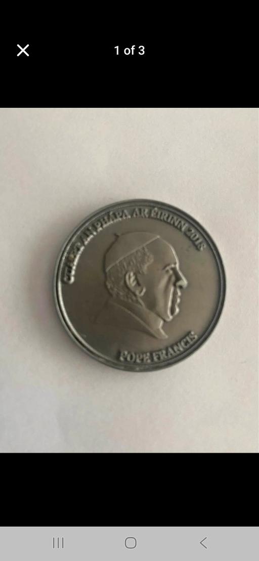 Buy & Sell South East London Shirley - South East London - Photos for POPE FRANCIS COMMEMORATIVE COIN