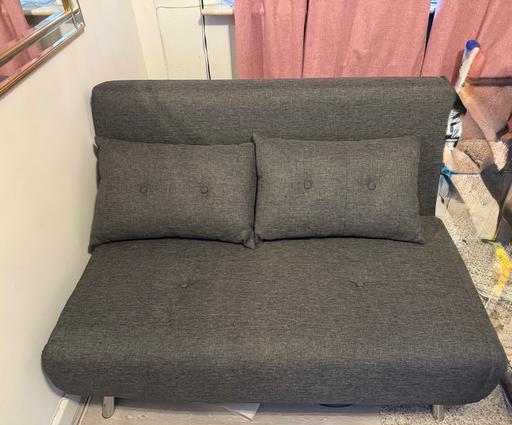 Buy & Sell South East London Plumstead - South East London - Photos for Haru Sofa Bed Small Cygnet Grey Weave ( Used)