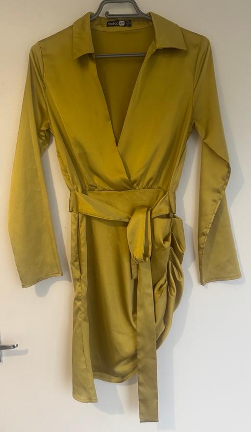 Buy & Sell Staffordshire East Staffordshire - Photos for Boohoo Satin T-shirt dress size 8