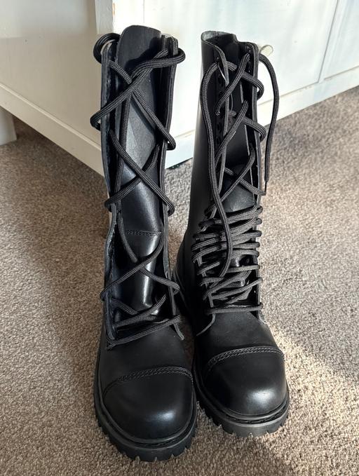 Buy & Sell South West London West Brompton - South West London - Photos for Mens Steel Toe Screwed Heavy Leather Boots