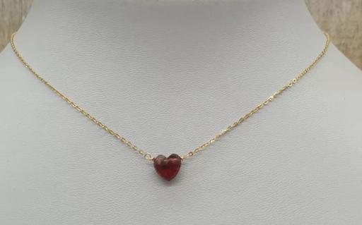 Buy & Sell North London Muswell Hill - North London - Photos for Gorgeous heart Mozambique garnet 9 carat gold