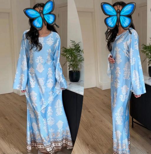 Buy & Sell North London Colney Hatch - N11 - Photos for Pretty light blue satin maxi dress