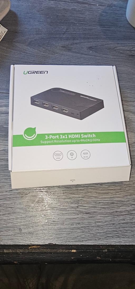 Buy & Sell West Midlands Walsall - Photos for UGREEN 3 Port HDMI Switch, HDMI Input Cable S