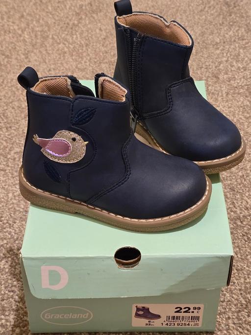Buy & Sell West Midlands Birmingham - Photos for size 5 baby girls navy boots