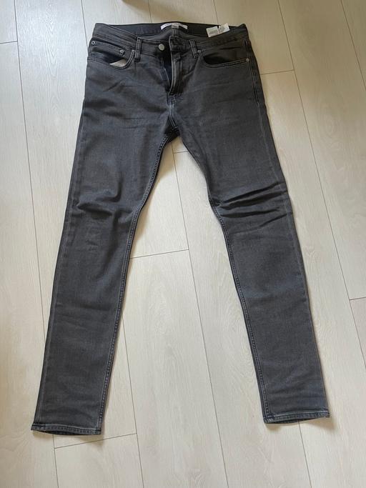 Buy & Sell Staffordshire South Staffordshire - Photos for Calvin Klein Men’s Skinny Grey Jeans