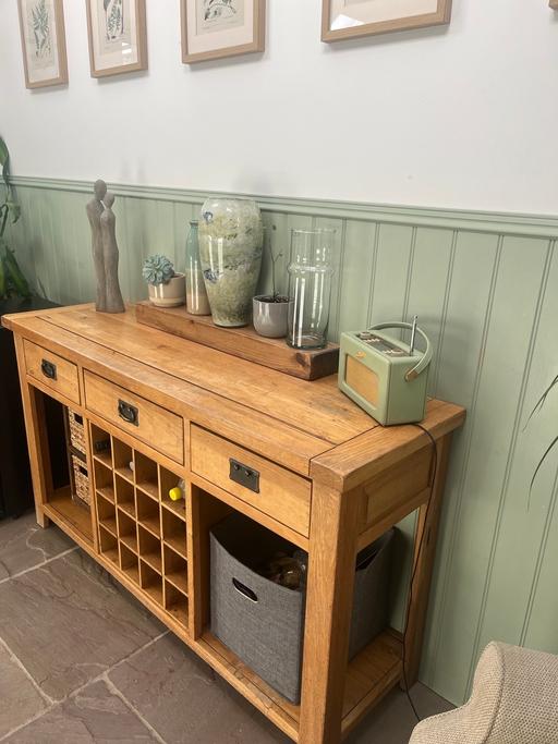 Buy & Sell Kent Thanet - Photos for Solid Oak Side Unit