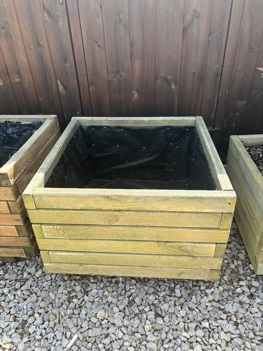 Buy & Sell Worcestershire Wychavon - Photos for Wooden planters (prices in description)