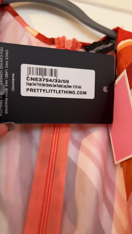 Buy & Sell Kent Gravesham - Photos for Orange Satin Dress PLT