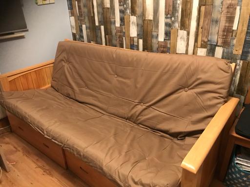 Buy & Sell South East London Plumstead - South East London - Photos for Sofa/Futon with 2 Storage drawers