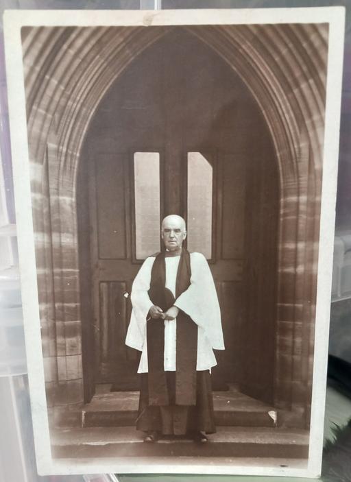 Buy & Sell Merseyside Saint Helens - Photos for Antique 1920s priest vicar photo postcard