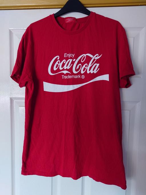 Buy & Sell Woodthorpe Charnwood - Photos for Mens coca-cola top size L