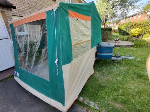 Buy & Sell Shropshire Telford and Wrekin - Photos for Raclet Trailer Tent sleeps 4. Offers welcome.