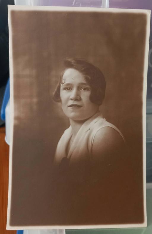 Buy & Sell Merseyside Saint Helens - Photos for Antique 1930s lady posing photo postcard
