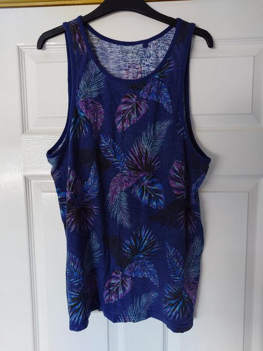 Buy & Sell Leicestershire Charnwood - Photos for Mens blue vest top size L