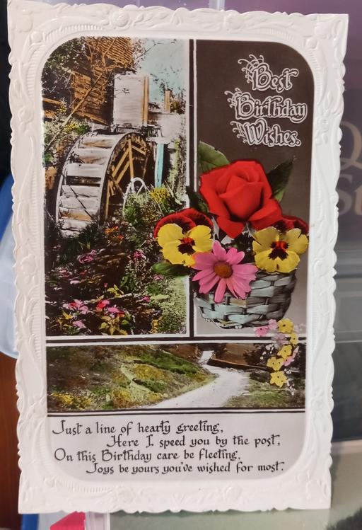 Buy & Sell Merseyside Saint Helens - Photos for Vintage 1930s real photo best wishes postcard
