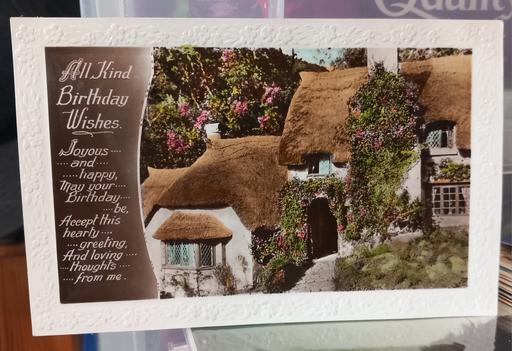 Buy & Sell Merseyside Saint Helens - Photos for Vintage 1930s real photo of cottages postcard