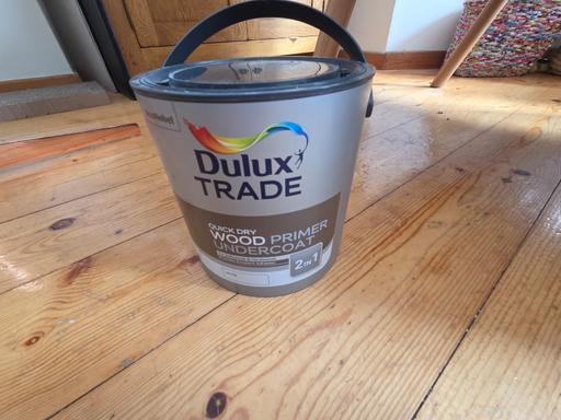 Buy & Sell South East London Sydenham Hill - SE26 - Photos for Dulux white wood paint primer/undercoat 2.5l