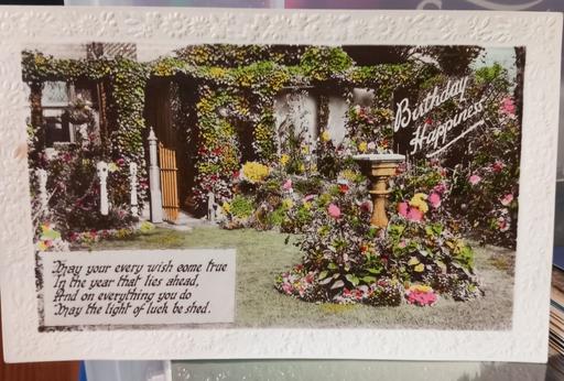 Buy & Sell Merseyside Saint Helens - Photos for Vintage 1930s real photo garden postcard