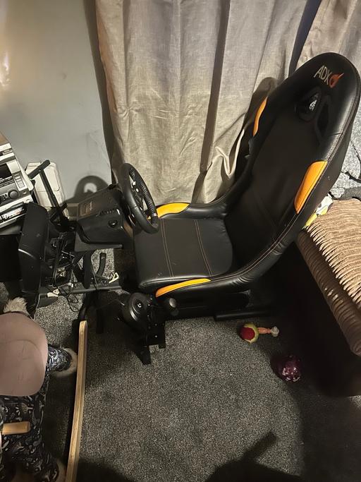 Buy & Sell Scottish Borders Backdamgate - Scottish Borders - Photos for Gaming chair and steering wheel