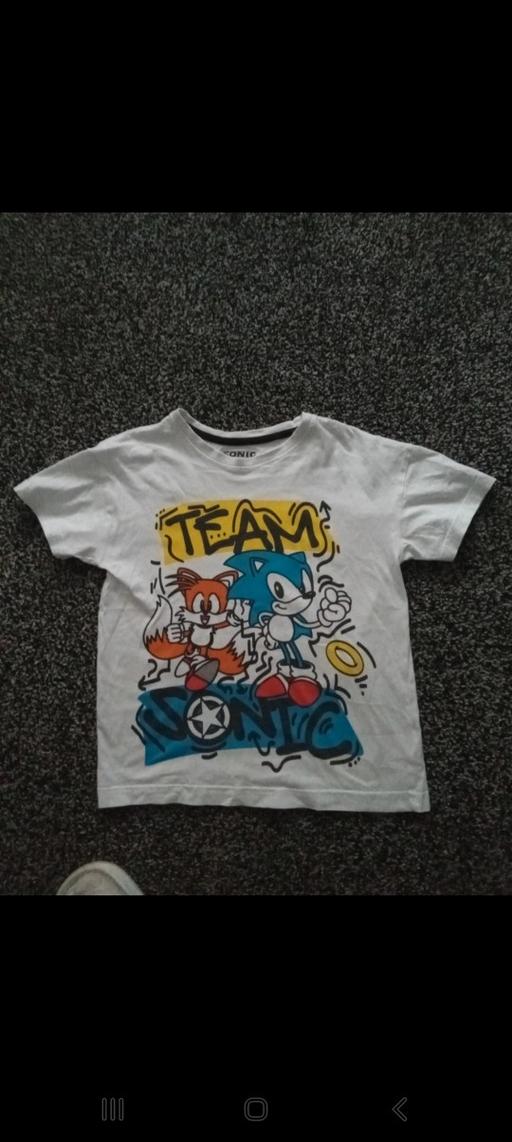 Buy & Sell West Midlands Sandwell - Photos for Boys Sonic the hedgehog Tshirt