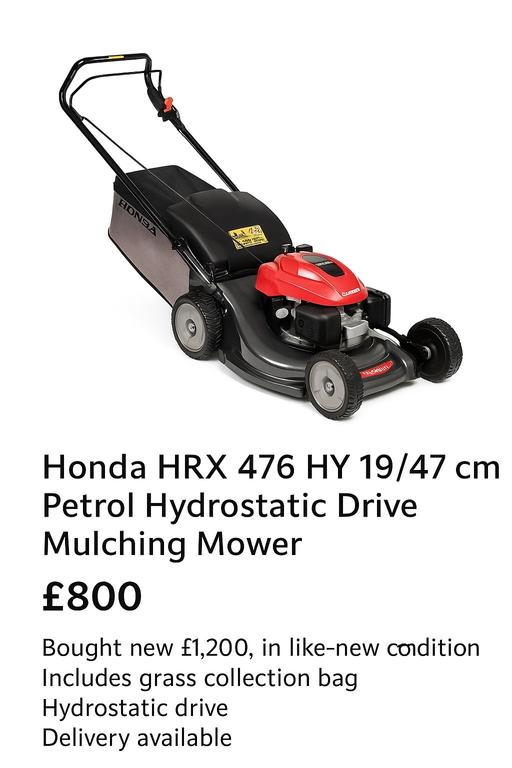 Buy & Sell Warrington Lingley Mere Business Park - Warrington - Photos for Lawn Mower (Honda)