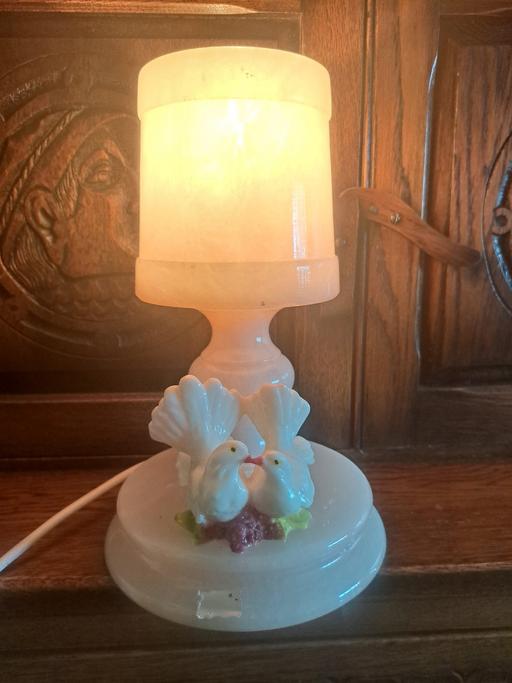 Buy & Sell West Midlands Dudley - Photos for Vintage alabaster/marble table lamp.