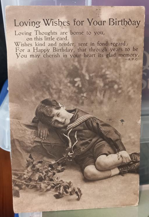 Buy & Sell Merseyside Saint Helens - Photos for antique 1930s real photo of boy postcard