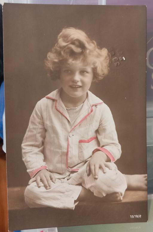 Buy & Sell Merseyside Saint Helens - Photos for 1920s hand colored girl photo postcard