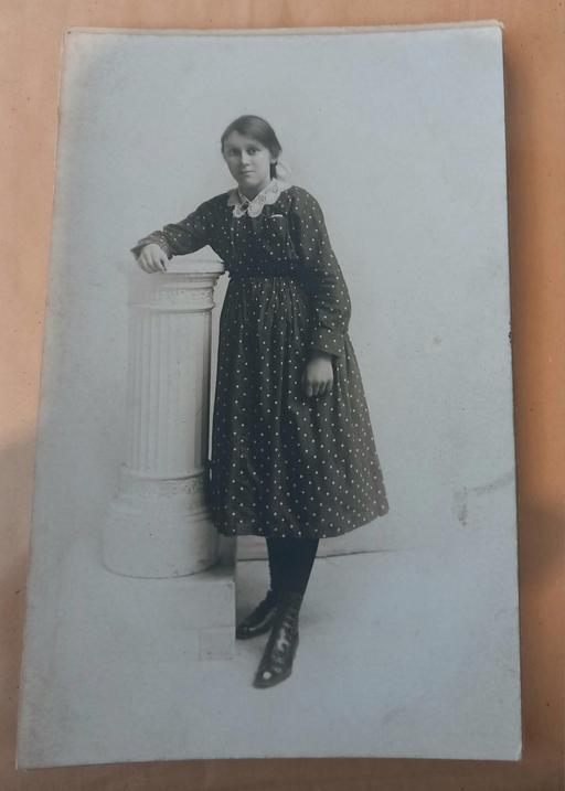 Buy & Sell Merseyside Saint Helens - Photos for antique 1930s lady by pillar photo postcard