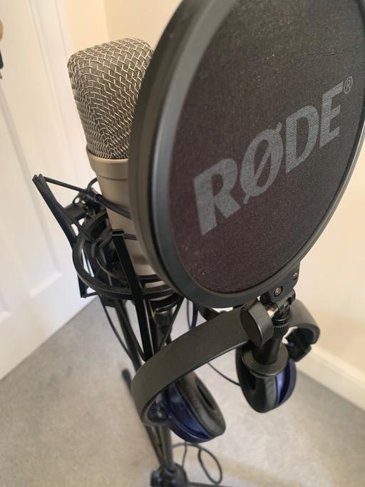 Buy & Sell South East London Hither Green - South East London - Photos for Rode Mic + Focusrite Amp recording setup