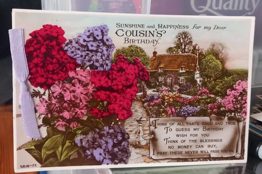 Buy & Sell Merseyside Saint Helens - Photos for antique 1930s hand colored cousins postcard