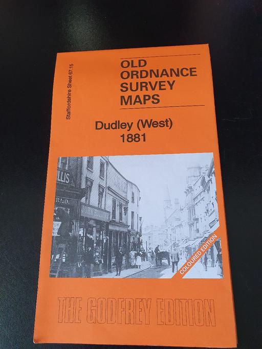 Buy & Sell West Midlands Dudley - Photos for ordnance survey map Dudley (west) 1881