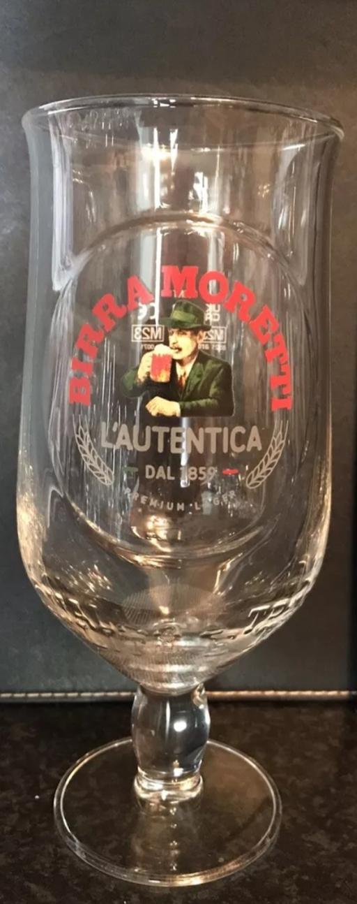 Buy & Sell Greater Manchester Wigan - Photos for Birra Moretti Pint Glass - BRAND NEW UN-USED