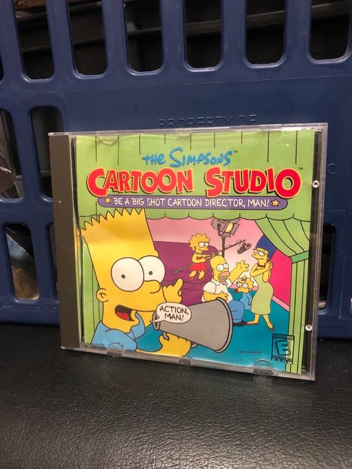 Buy & Sell Lancashire South Ribble - Photos for The Simpsons - Cartoon Studio - PC Video Game