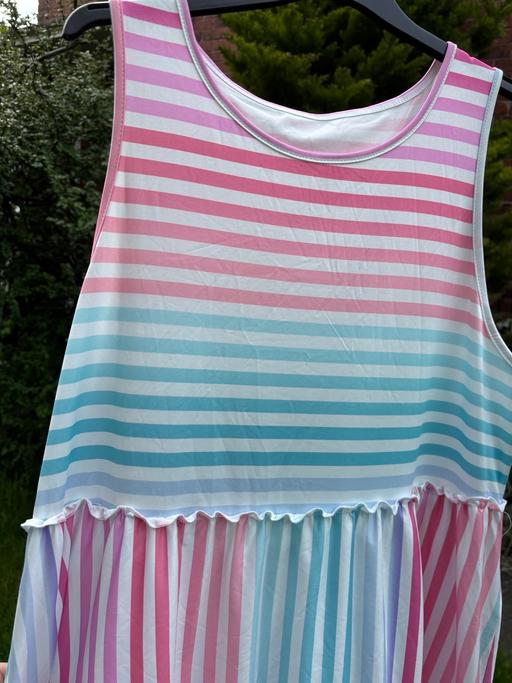 Buy & Sell West Yorkshire Kirklees - Photos for Summer Candy Stripe Dress 18/20